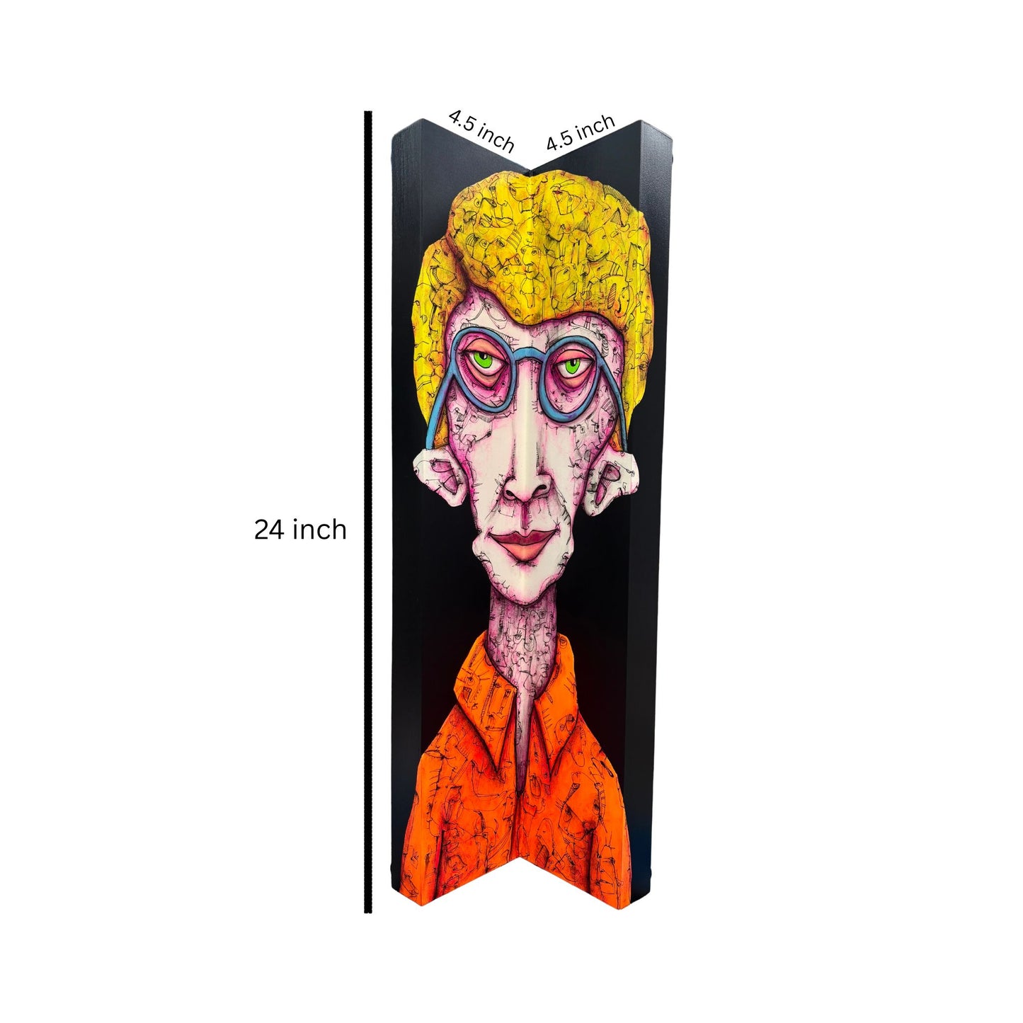"Reads the Room" Inside Corner Piece