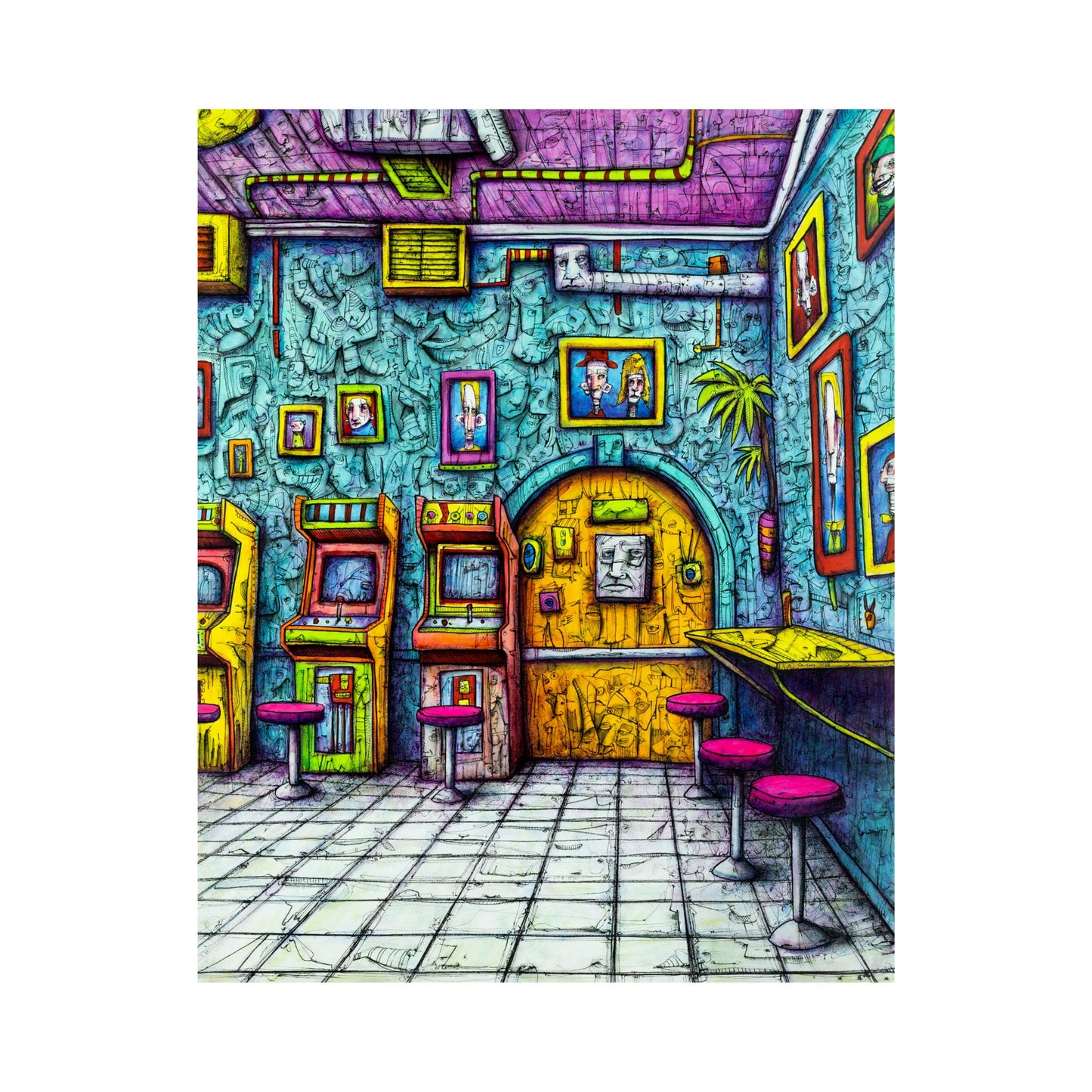 "A Familiar Place You’ve Never Been" – Limited Edition Fine Art Print