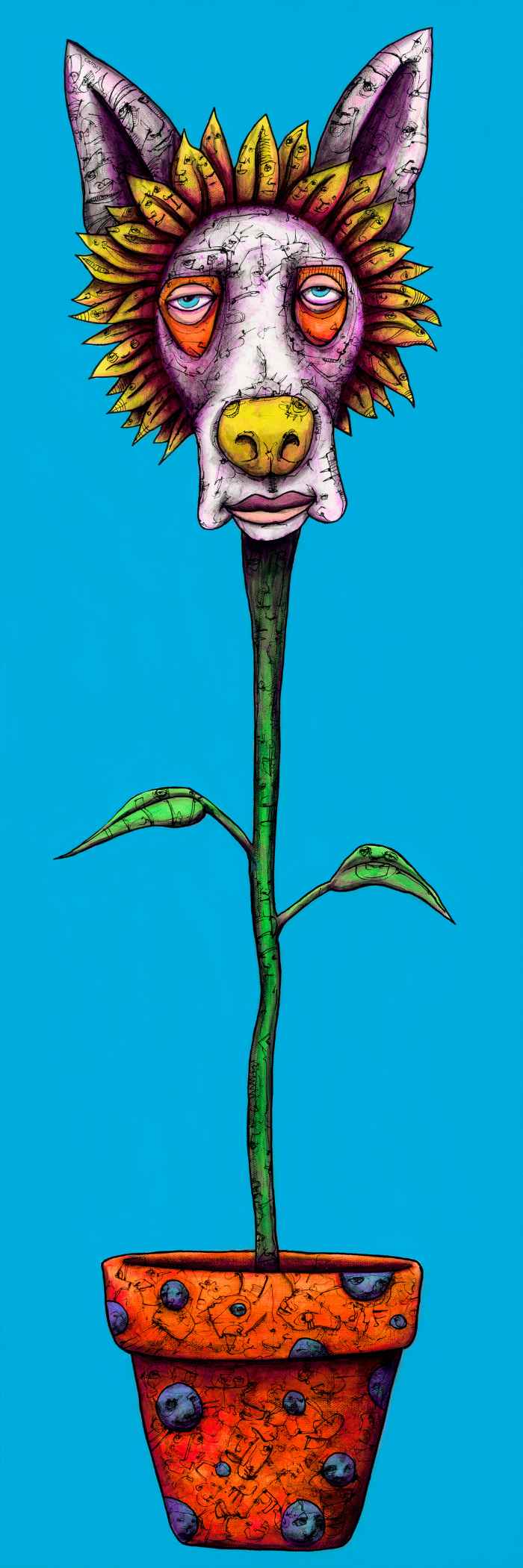 "Dog Daze" Open Edition Print