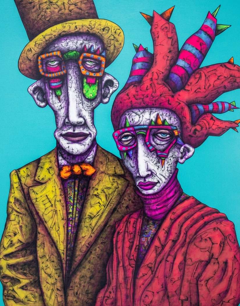 "Mr. and Mrs. Heinz" Limited Edition Fine Art Print