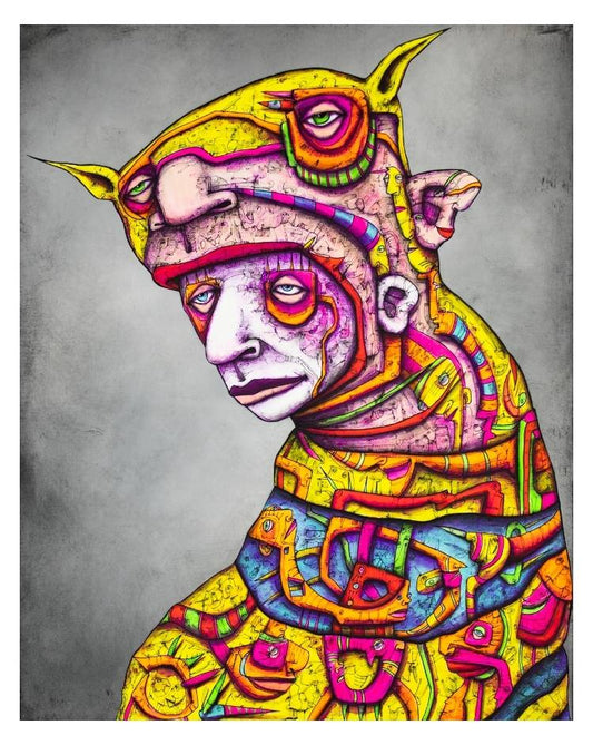 "Children's Book or Horror Story" – Limited Edition Fine Art Print