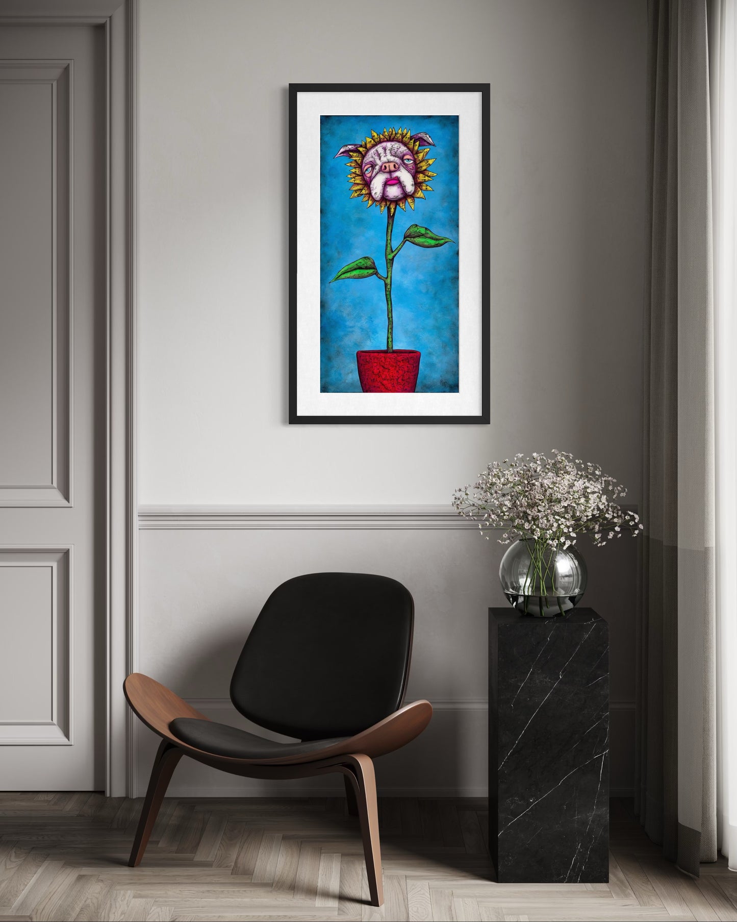 Pug Flower